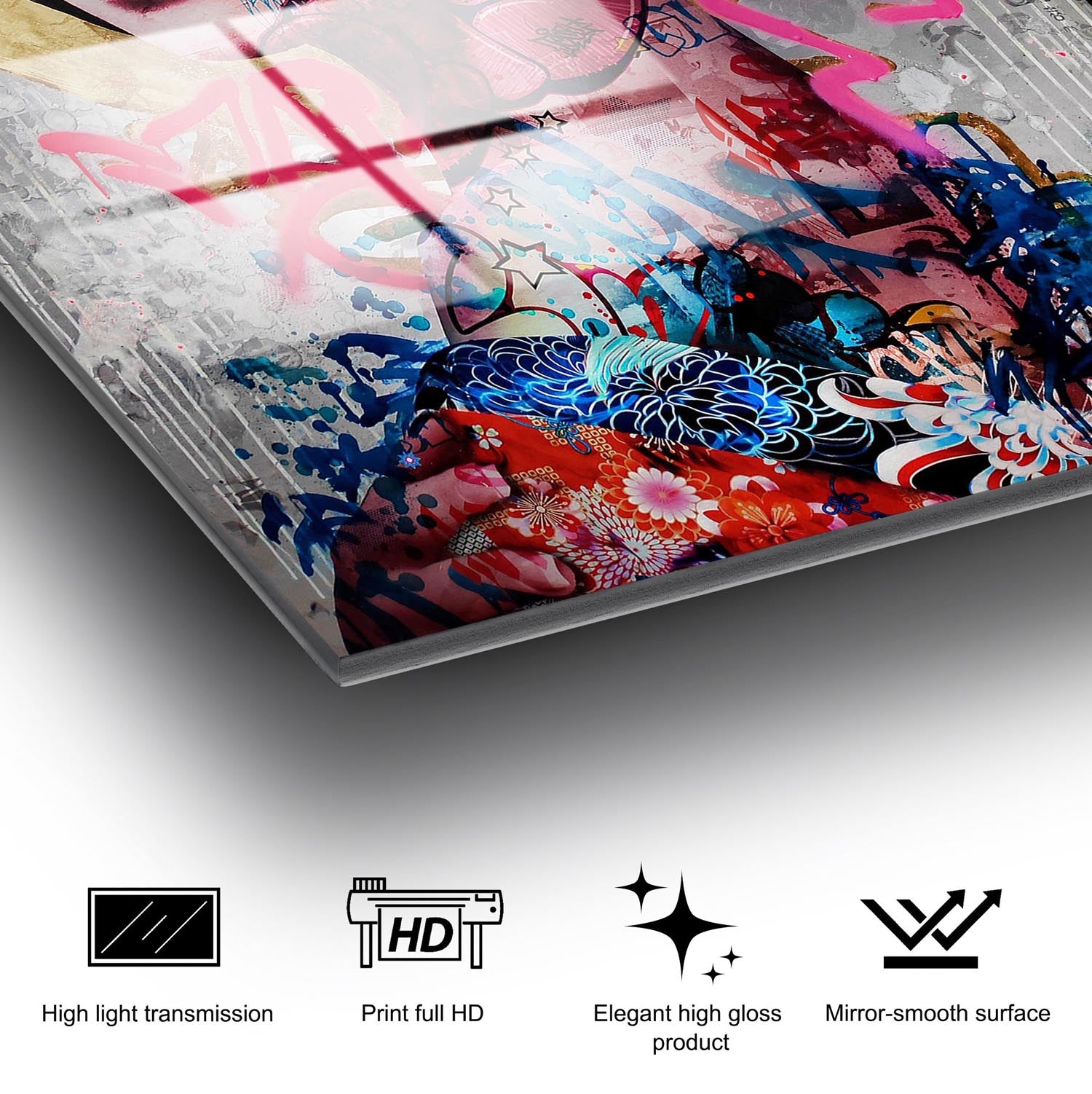 UV-726 70 x 100 in Mehrfarbig präsentiert im Onlineshop von KAQTU Design AG. Bild ist von Wallity
