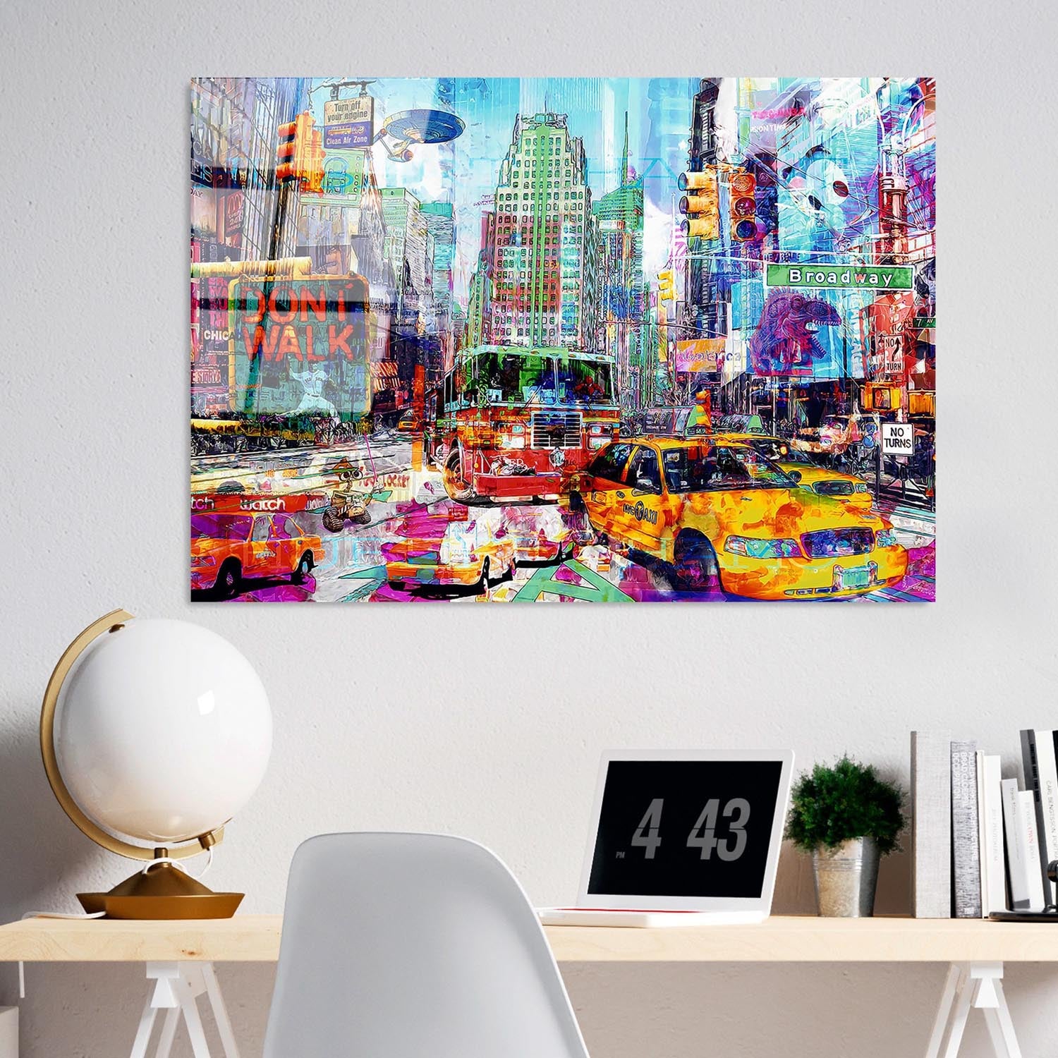 UV-734 70 x 100 in Mehrfarbig präsentiert im Onlineshop von KAQTU Design AG. Bild ist von Wallity