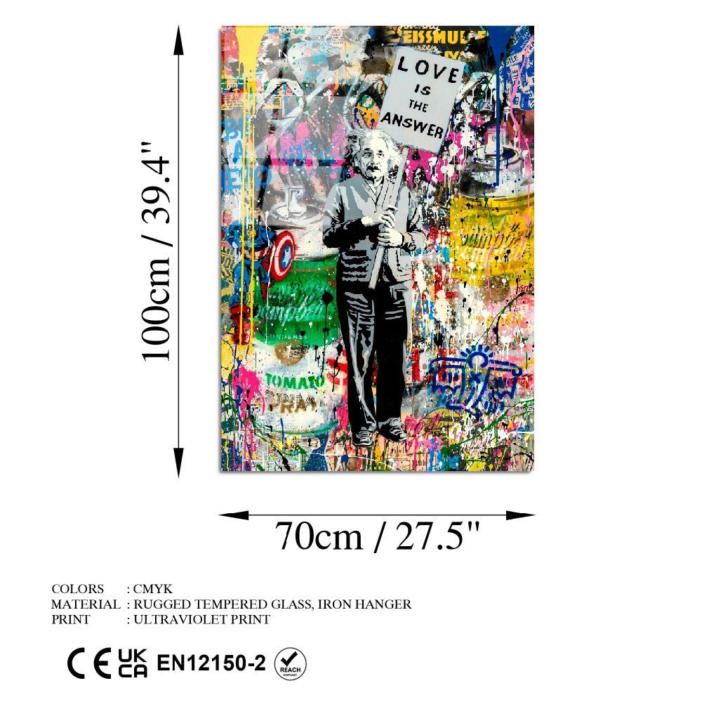 UV-781 70 x 100 in Mehrfarbig präsentiert im Onlineshop von KAQTU Design AG. Bild ist von Wallity