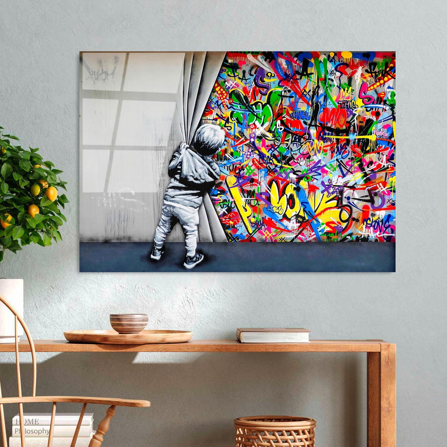 UV-782 70 x 100 in Mehrfarbig präsentiert im Onlineshop von KAQTU Design AG. Bild ist von Wallity