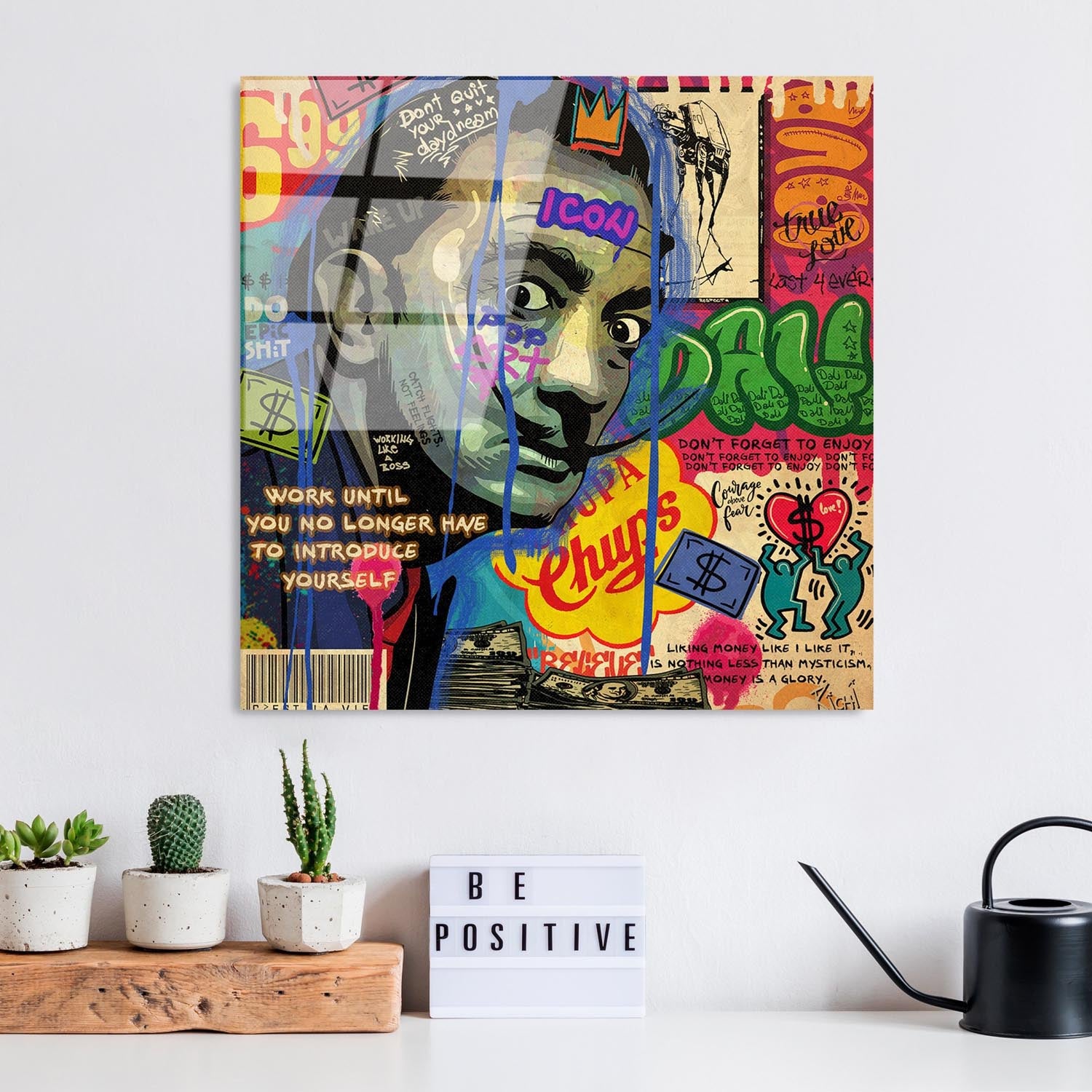 UV-817 - 50 x 50 in Mehrfarbig präsentiert im Onlineshop von KAQTU Design AG. Bild ist von Wallity