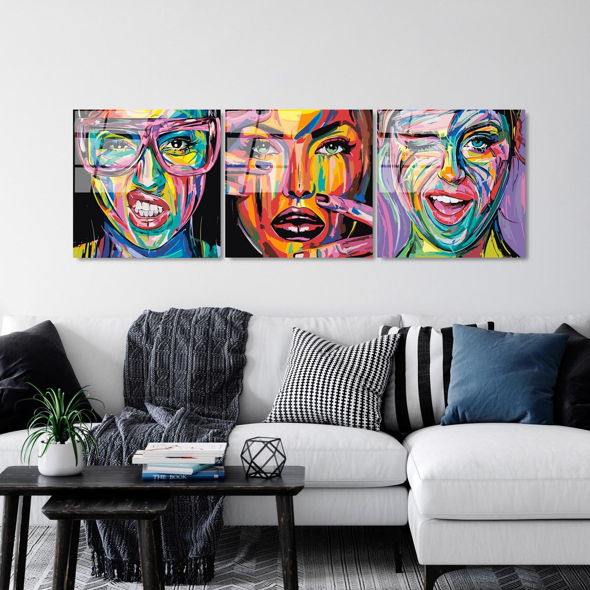 UV Bild - Mehrfarbig in Mehrfarbig präsentiert im Onlineshop von KAQTU Design AG. Bild ist von Wallity