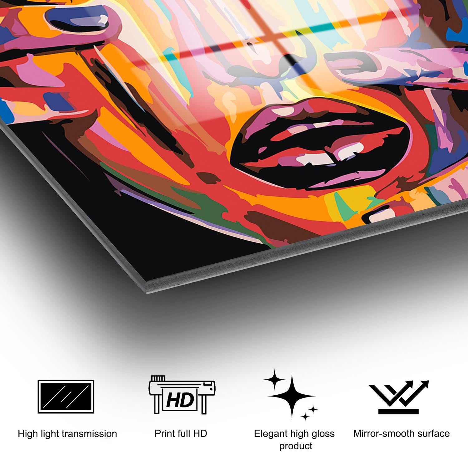 UV-852 - 50 x 50 in Mehrfarbig präsentiert im Onlineshop von KAQTU Design AG. Bild ist von Wallity