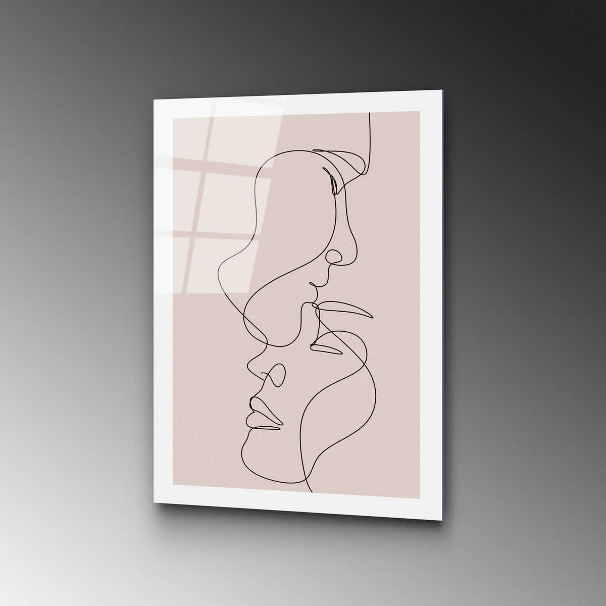 UV Bild - Mehrfarbig in Mehrfarbig präsentiert im Onlineshop von KAQTU Design AG. Bild ist von Wallity