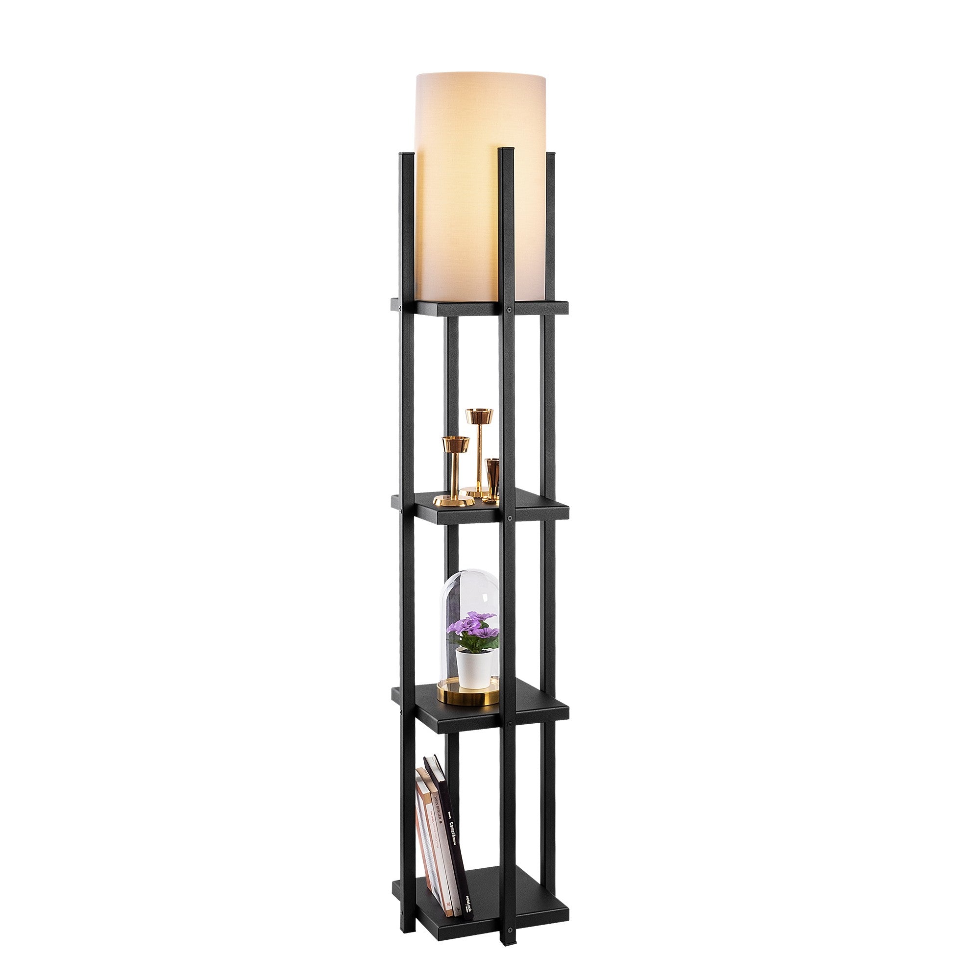 7111 - Black in Schwarz präsentiert im Onlineshop von KAQTU Design AG. Stehleuchte ist von Opviq