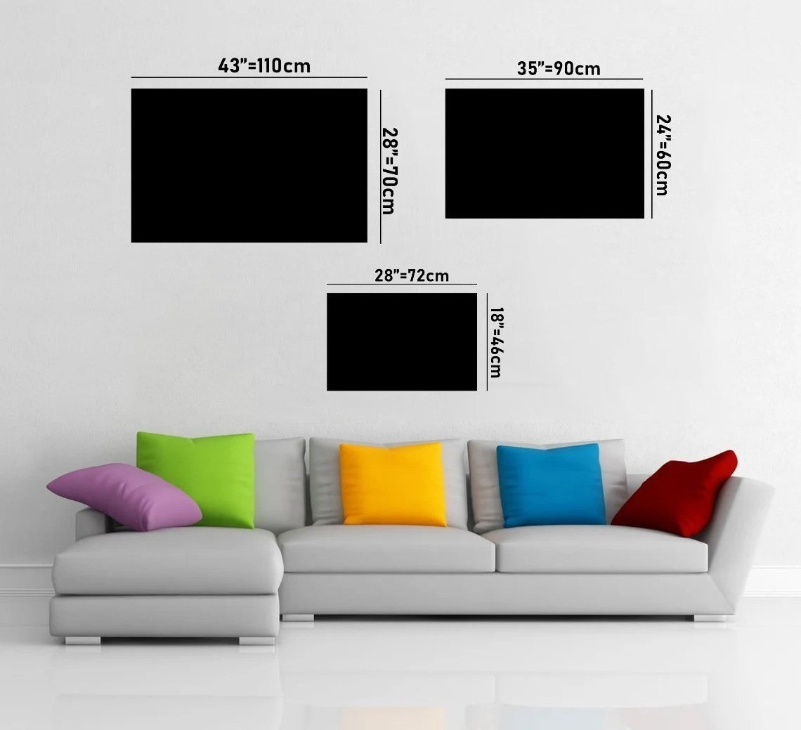 0464 - 72 x 46 in Mehrfarbig präsentiert im Onlineshop von KAQTU Design AG. Bild ist von Wallity