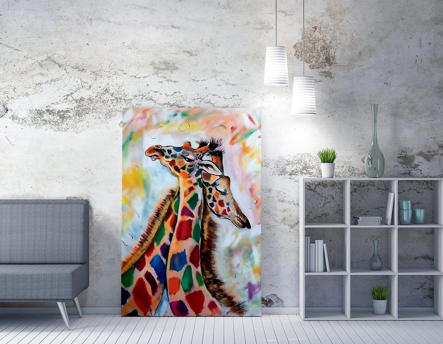 WY168 (50 x 70) in Mehrfarbig präsentiert im Onlineshop von KAQTU Design AG. Bild ist von Wallity