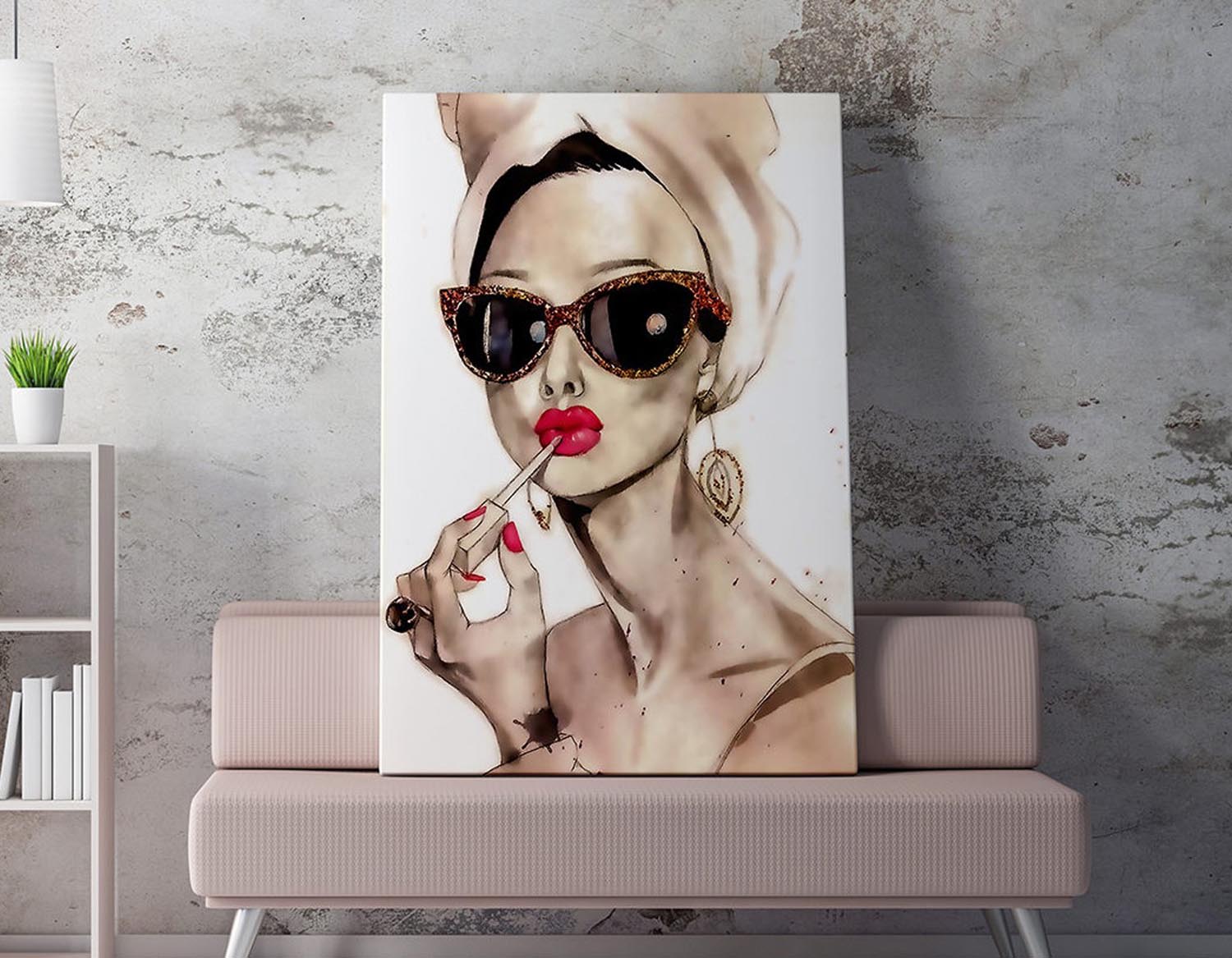 WY205 (50 x 70) in Mehrfarbig präsentiert im Onlineshop von KAQTU Design AG. Bild ist von Wallity