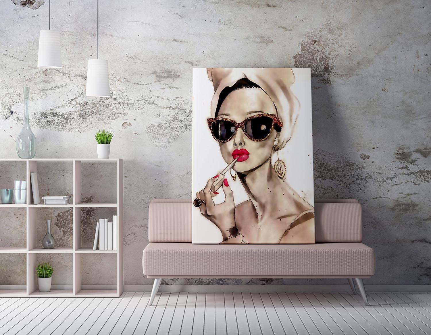 WY205 (50 x 70) in Mehrfarbig präsentiert im Onlineshop von KAQTU Design AG. Bild ist von Wallity
