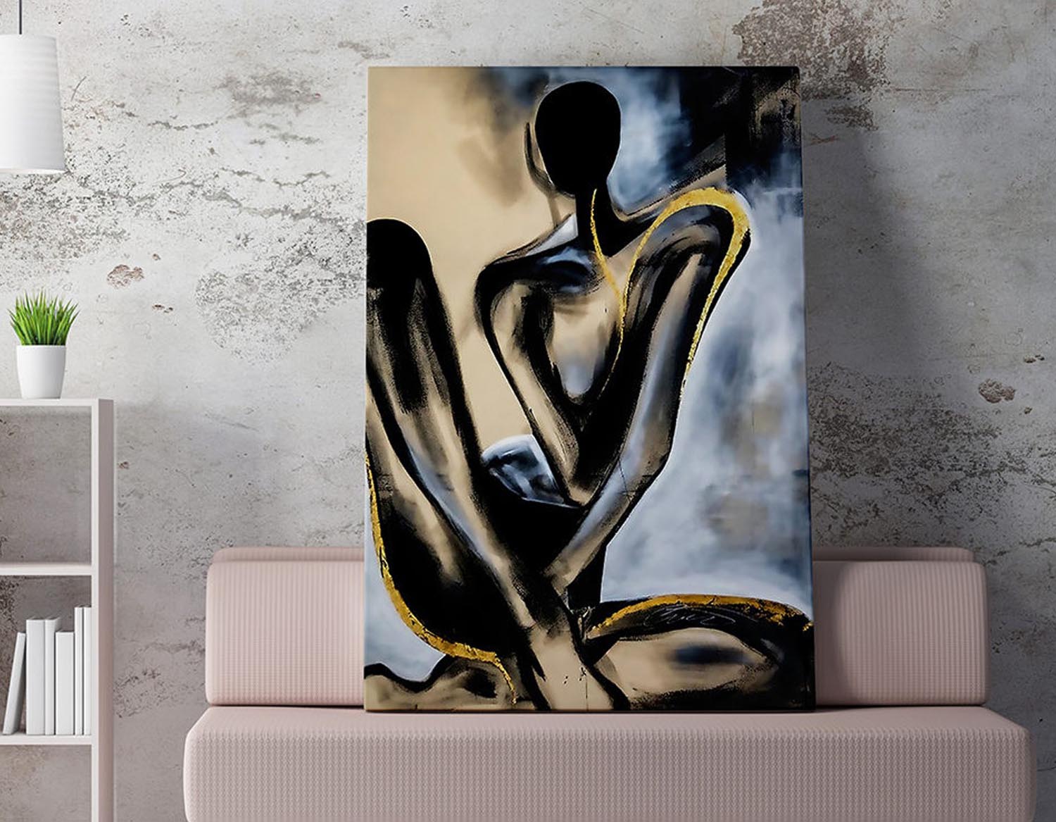 WY210 (50 x 70) in Mehrfarbig präsentiert im Onlineshop von KAQTU Design AG. Bild ist von Wallity