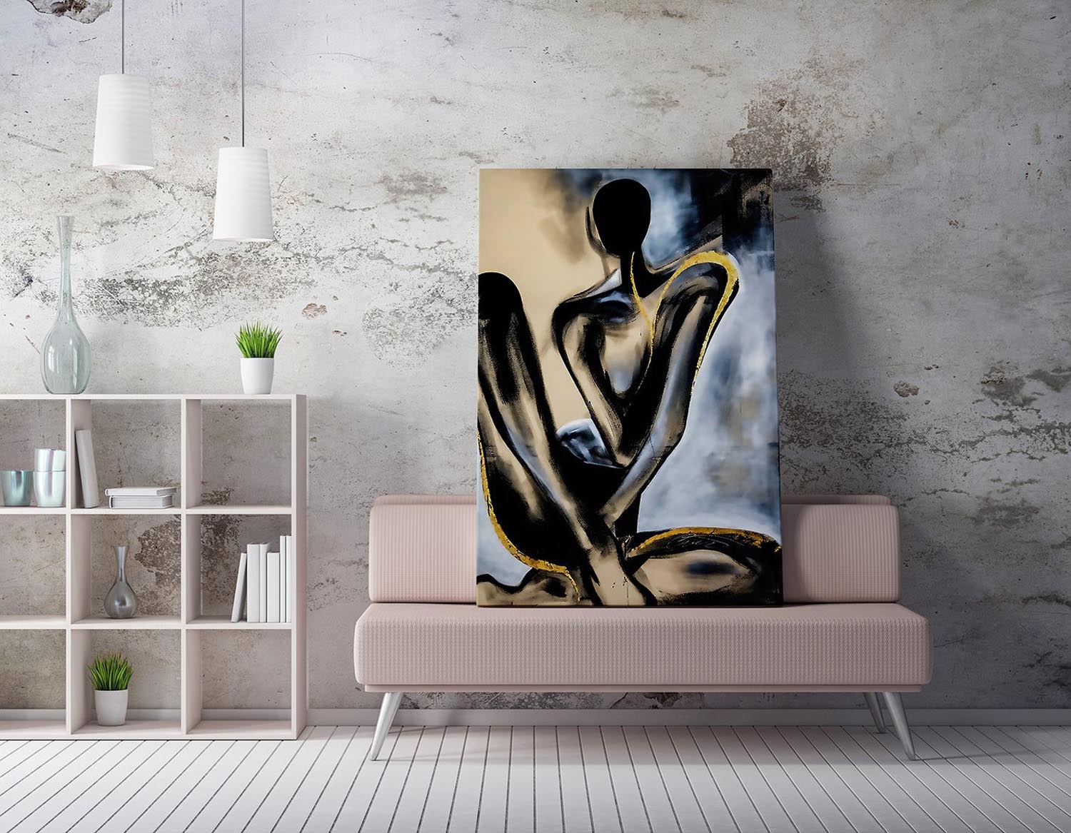 WY210 (50 x 70) in Mehrfarbig präsentiert im Onlineshop von KAQTU Design AG. Bild ist von Wallity