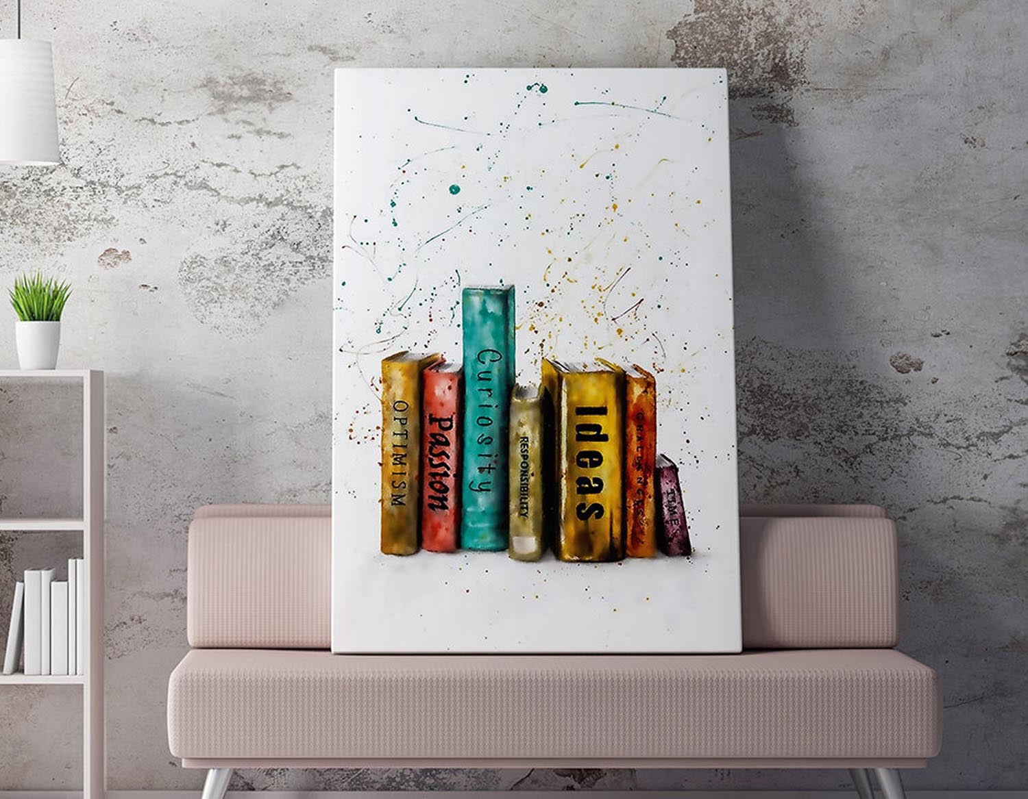WY231 (50 x 70) in Mehrfarbig präsentiert im Onlineshop von KAQTU Design AG. Bild ist von Wallity