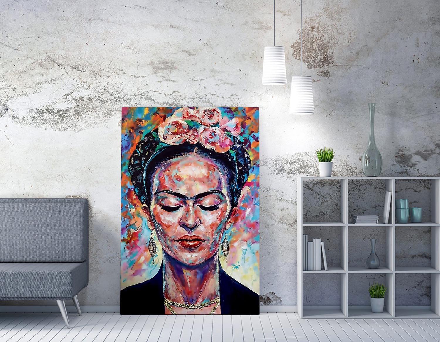 WY233 (70 x 100) in Mehrfarbig präsentiert im Onlineshop von KAQTU Design AG. Bild ist von Wallity