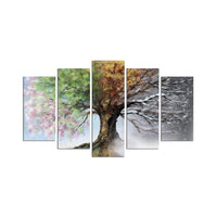 5-teiliges MDF-Bild Set