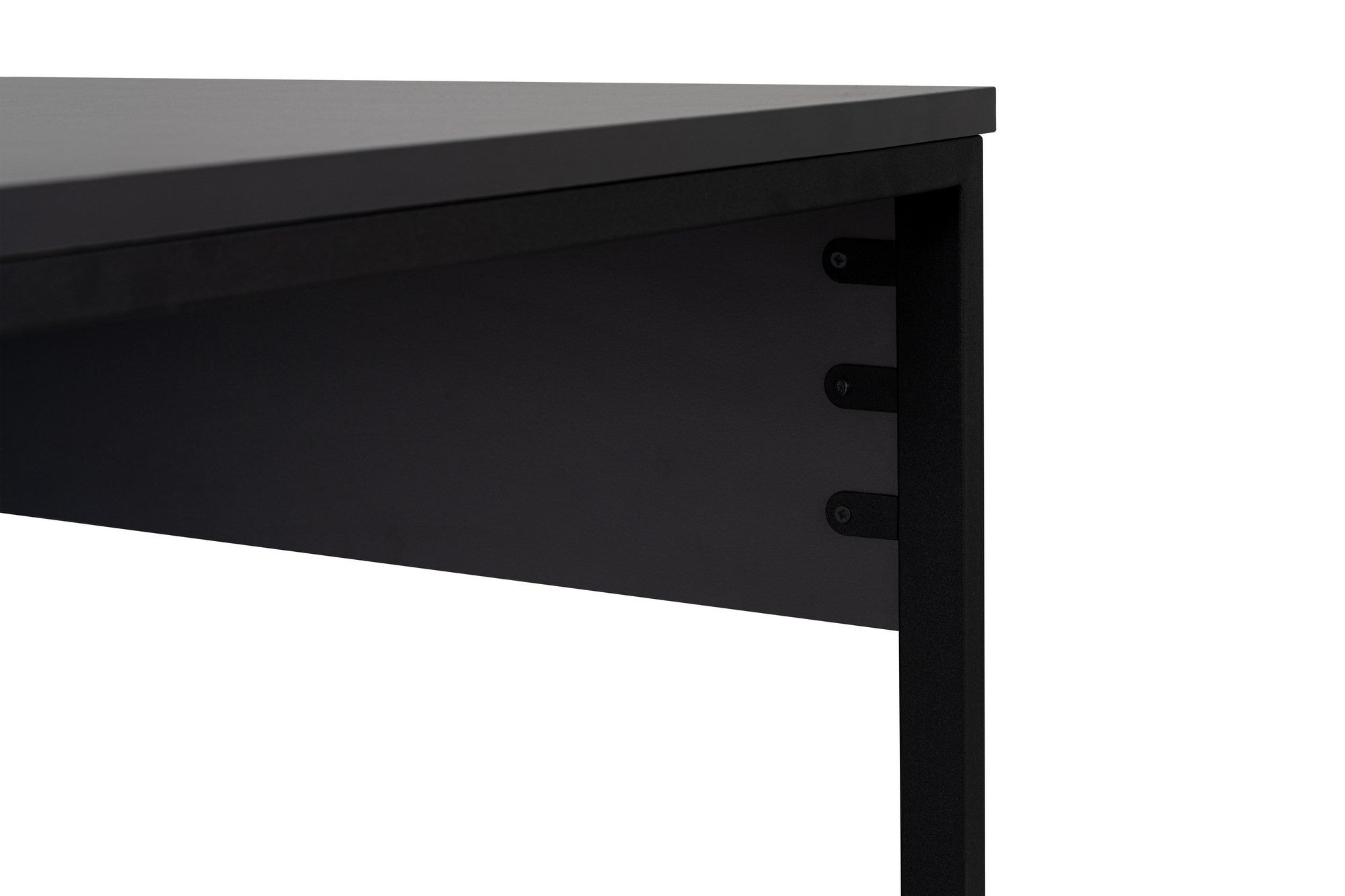 Twin Study Desk - Anthracite, Black in Anthrazit Schwarz präsentiert im Onlineshop von KAQTU Design AG. Schreibtisch ist von Nordure