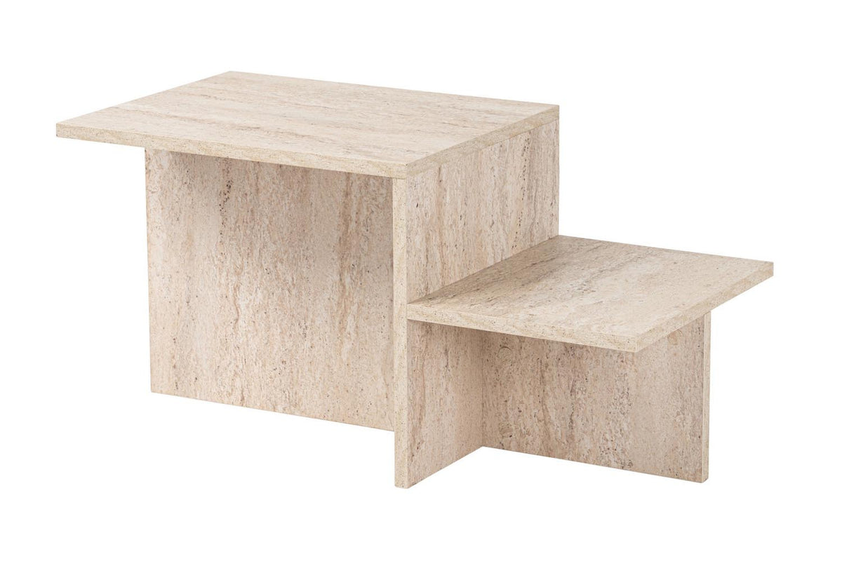 Harmony Sofatisch - Travertin in Travertin präsentiert im Onlineshop von KAQTU Design AG. Couchtisch ist von Nordure