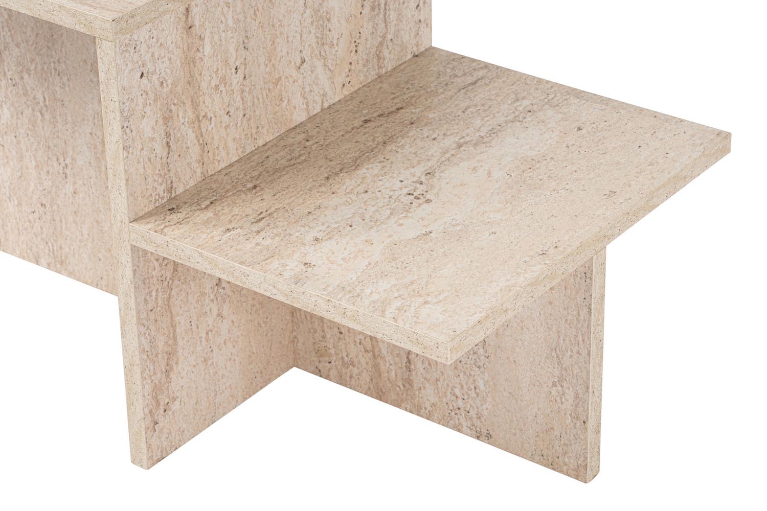 Harmony - Travertine in Travertin präsentiert im Onlineshop von KAQTU Design AG. Beistelltisch ist von Nordure