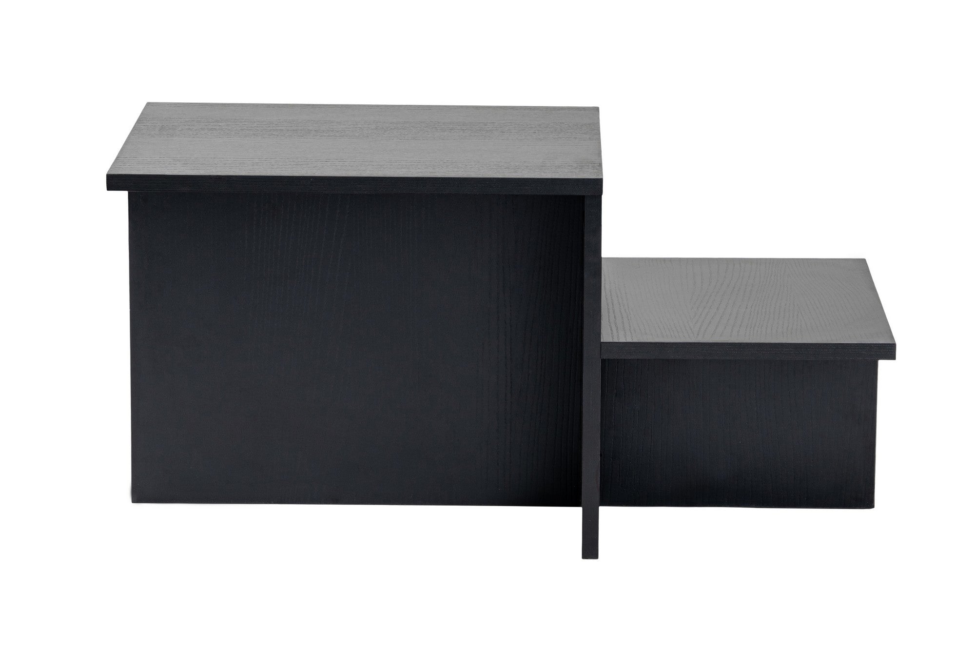 Harmony - Wood Black in Holz Schwarz präsentiert im Onlineshop von KAQTU Design AG. Beistelltisch ist von Nordure