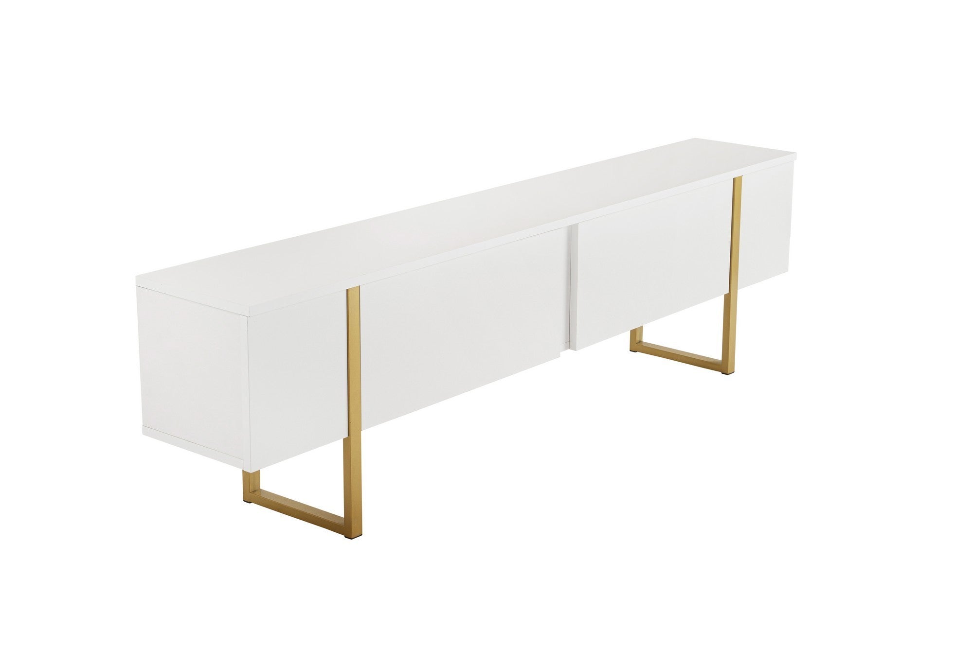 Serenity - White, Gold in Weisses Gold präsentiert im Onlineshop von KAQTU Design AG. Sideboard ist von Nordure