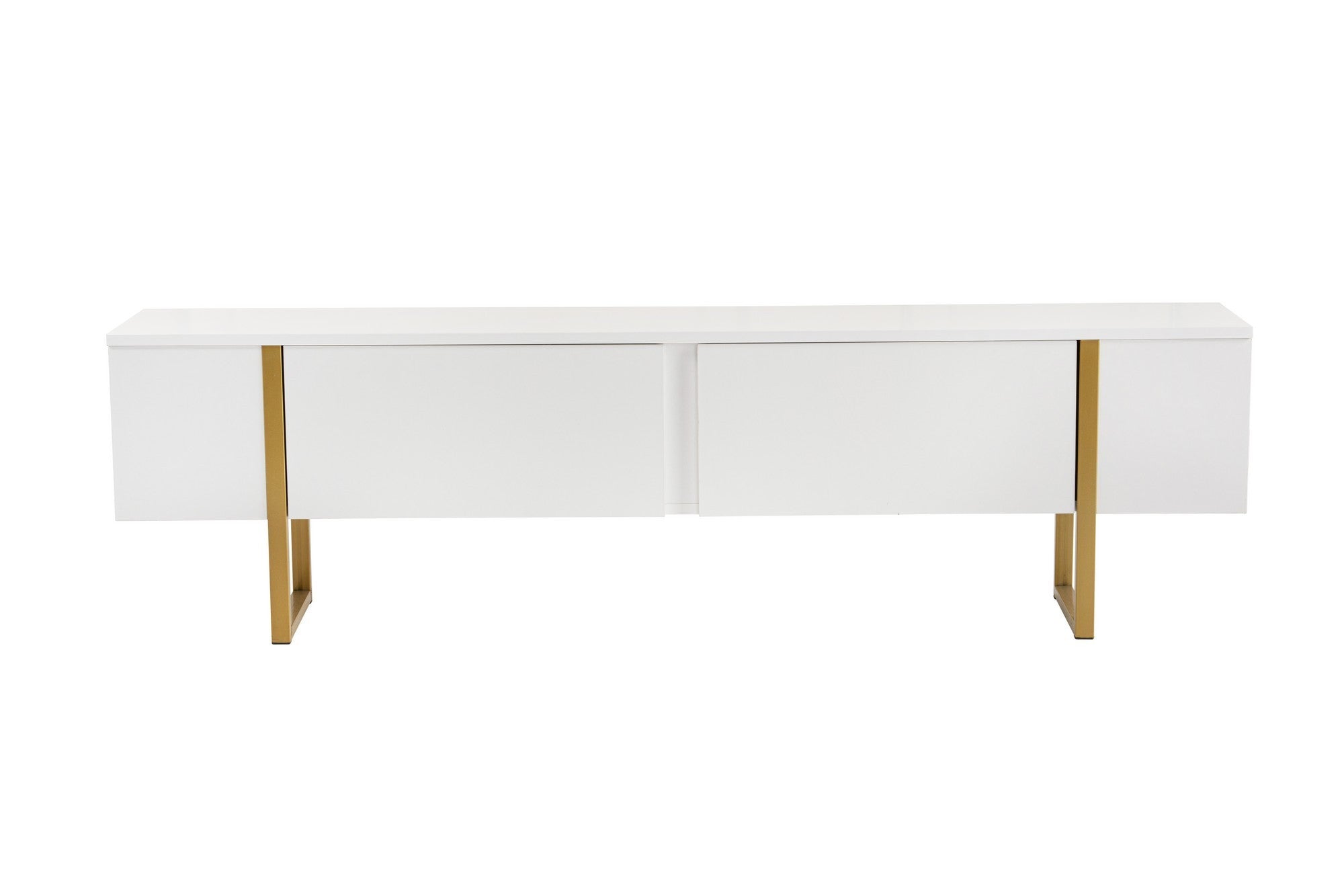 Serenity - White, Gold in Weisses Gold präsentiert im Onlineshop von KAQTU Design AG. Sideboard ist von Nordure