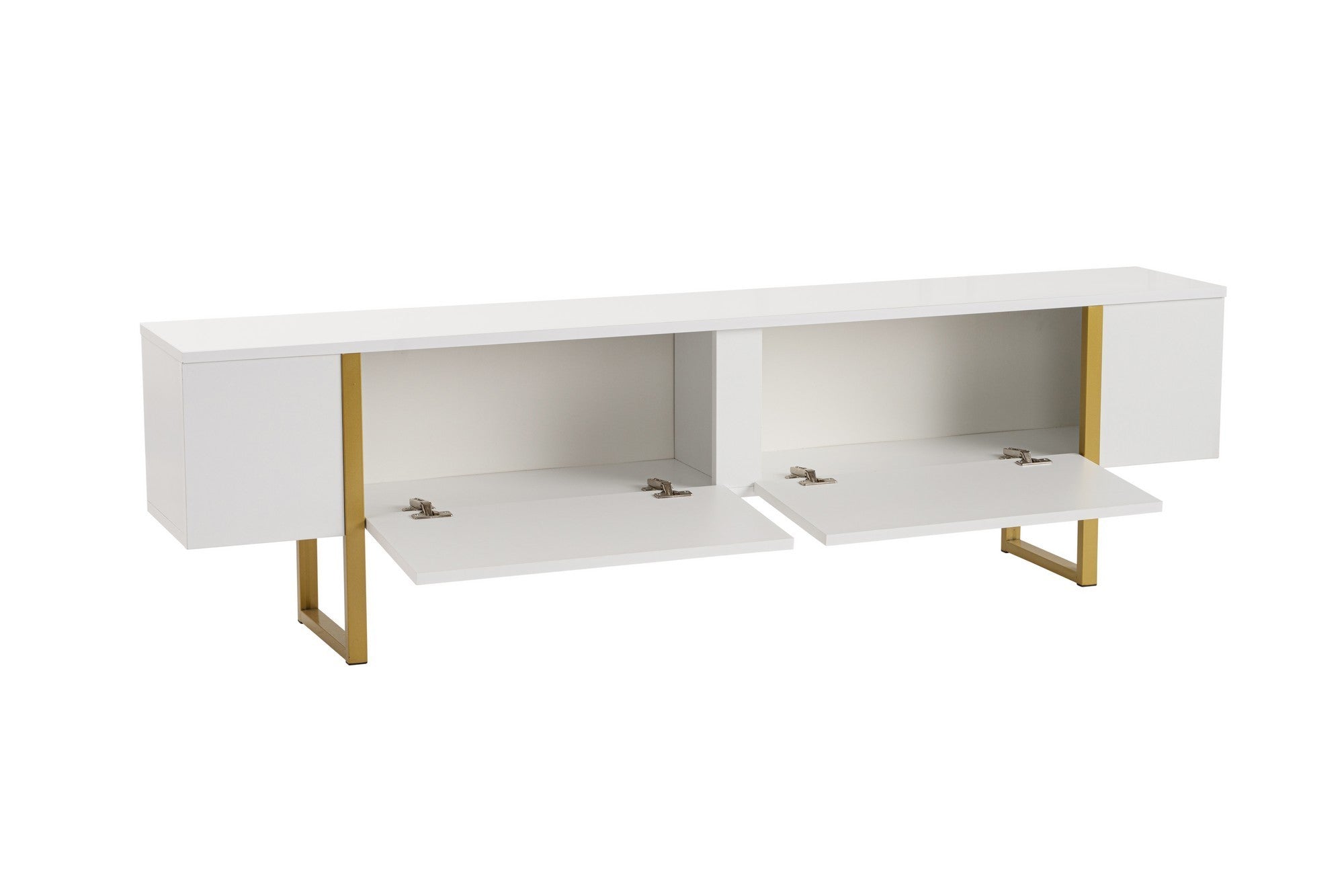 Serenity - White, Gold in Weisses Gold präsentiert im Onlineshop von KAQTU Design AG. Sideboard ist von Nordure