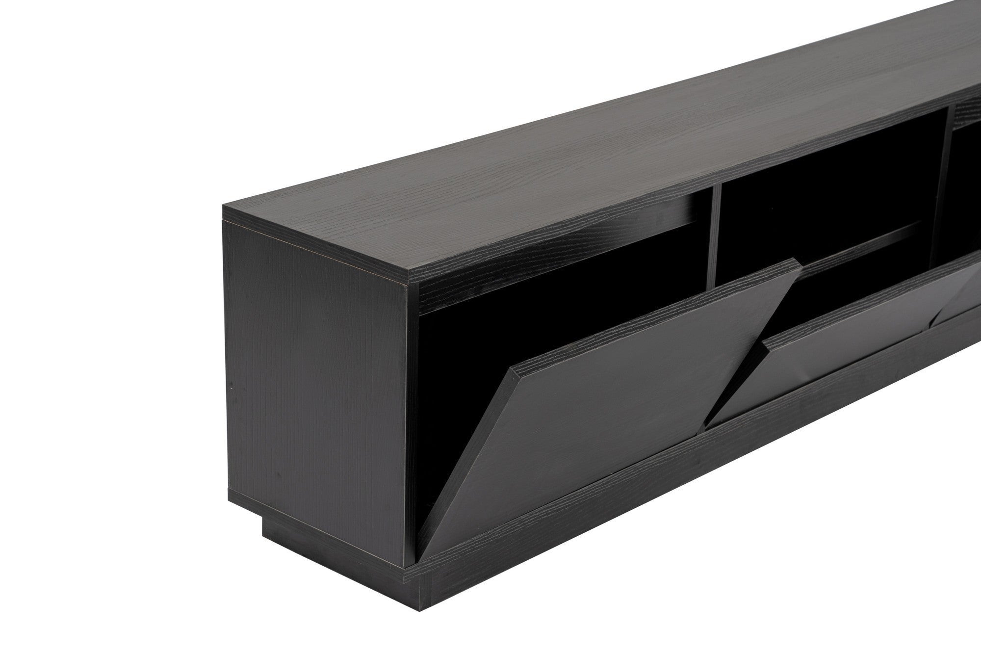 Vanguard - Wood Black in Holz Schwarz präsentiert im Onlineshop von KAQTU Design AG. Sideboard ist von Nordure