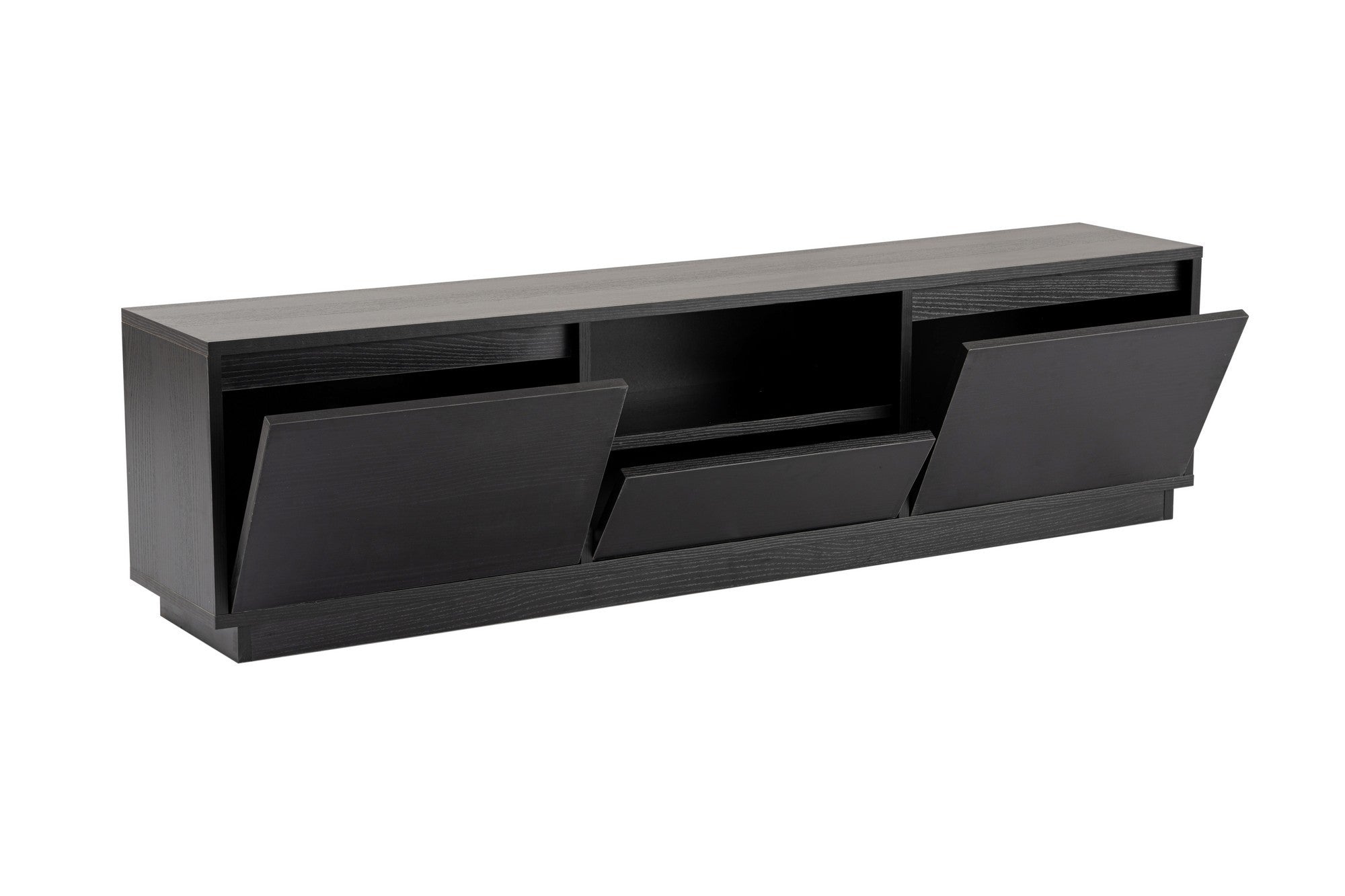 Vanguard - Wood Black in Holz Schwarz präsentiert im Onlineshop von KAQTU Design AG. Sideboard ist von Nordure