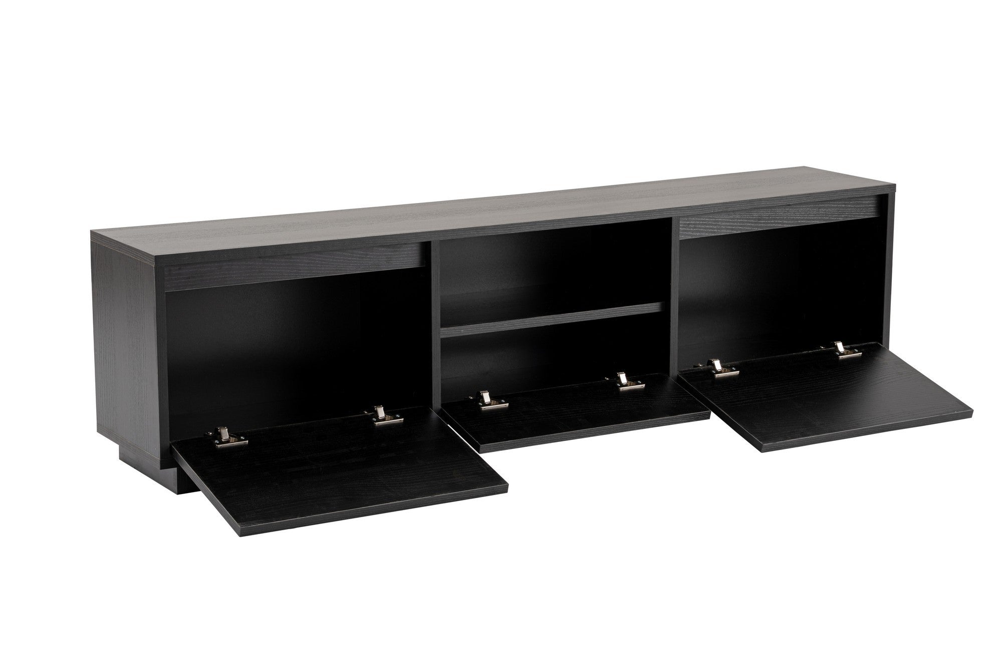 Vanguard - Wood Black in Holz Schwarz präsentiert im Onlineshop von KAQTU Design AG. Sideboard ist von Nordure