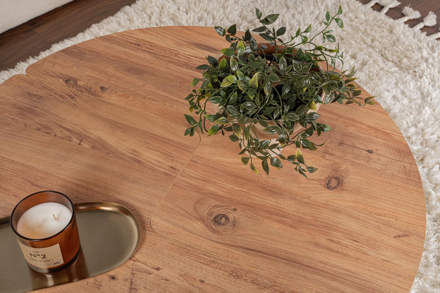 Moira - Atlantic Pine in Atlantische Kiefer präsentiert im Onlineshop von KAQTU Design AG. Beistelltisch ist von Nordure