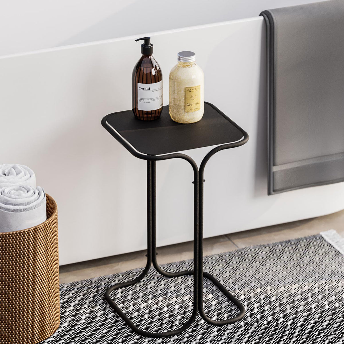 Shb Sofatisch - Schwarz in Schwarz präsentiert im Onlineshop von KAQTU Design AG. Beistelltisch ist von Hanah Home