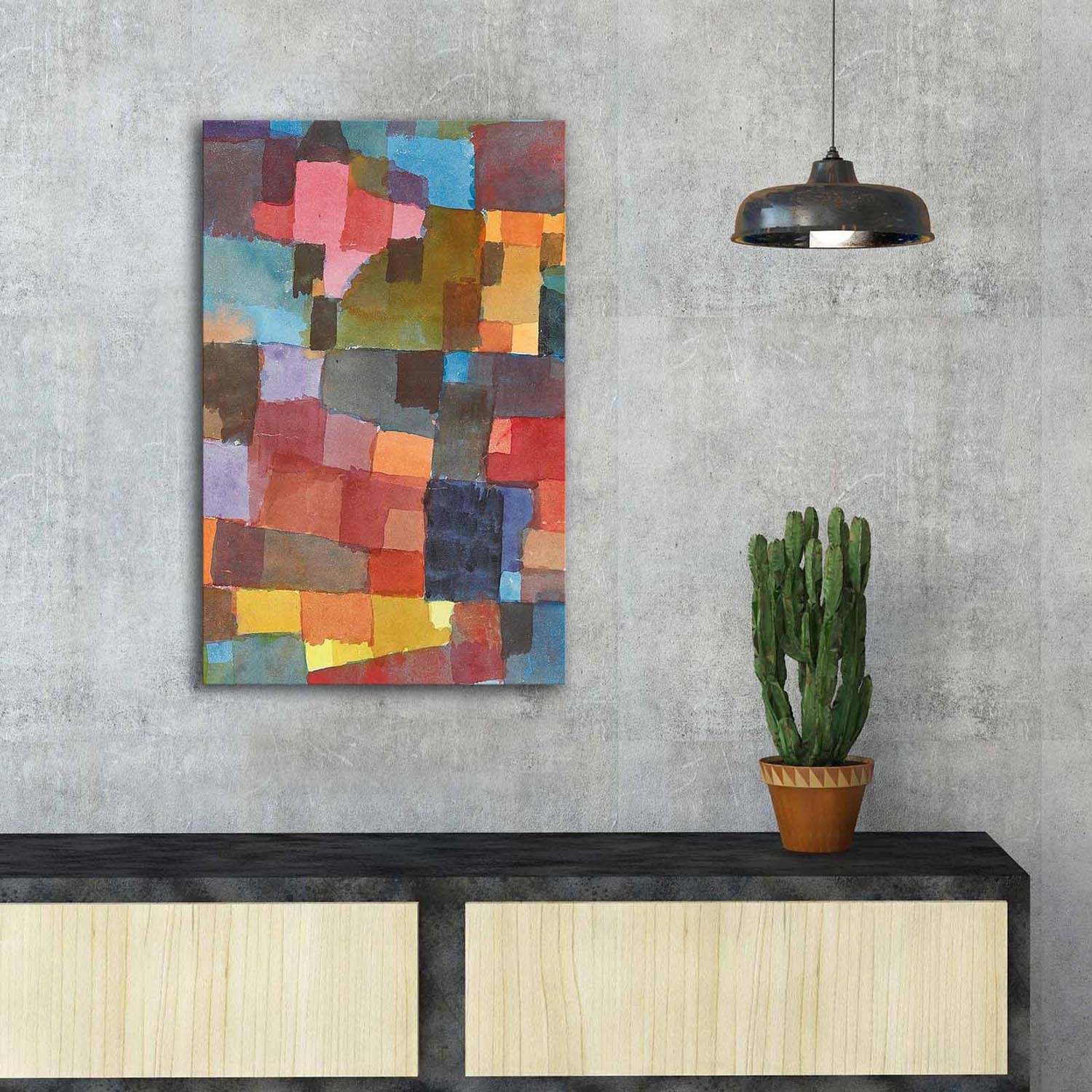 FAMOUSART-025 in Mehrfarbig präsentiert im Onlineshop von KAQTU Design AG. Bild ist von Wallity