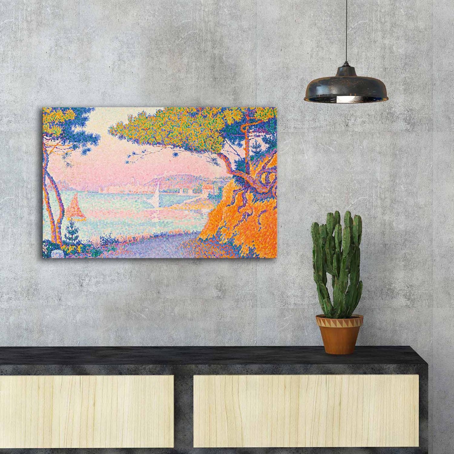 FAMOUSART-065 in Mehrfarbig präsentiert im Onlineshop von KAQTU Design AG. Bild ist von Wallity
