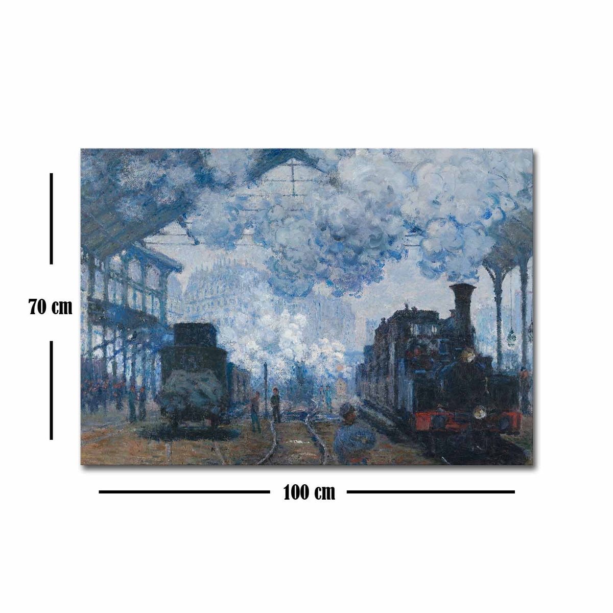 70100FAMOUSART Bild - Mehrfarbig in Mehrfarbig präsentiert im Onlineshop von KAQTU Design AG. Bild ist von Wallity