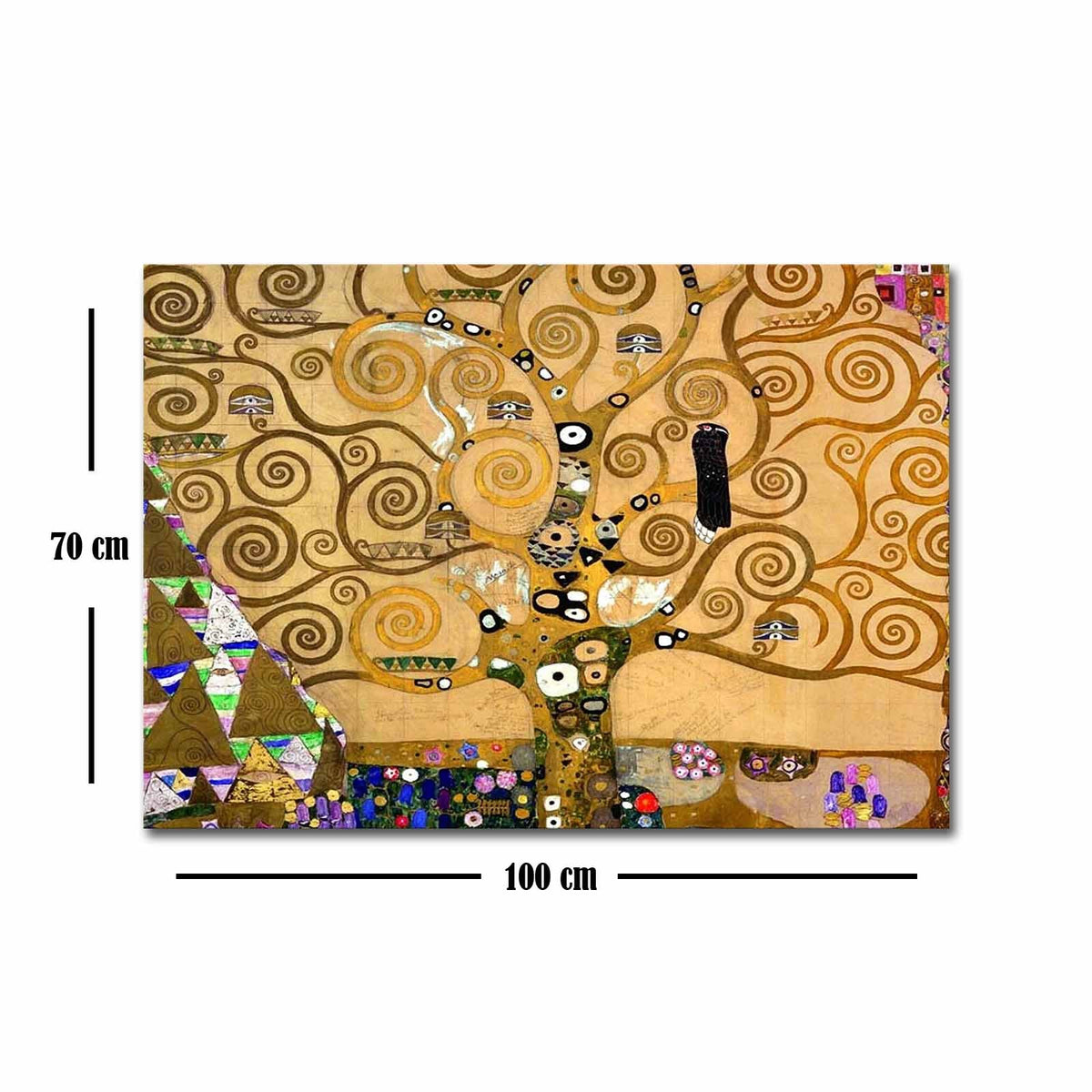 70100FAMOUSART Bild - Mehrfarbig in Mehrfarbig präsentiert im Onlineshop von KAQTU Design AG. Bild ist von Wallity