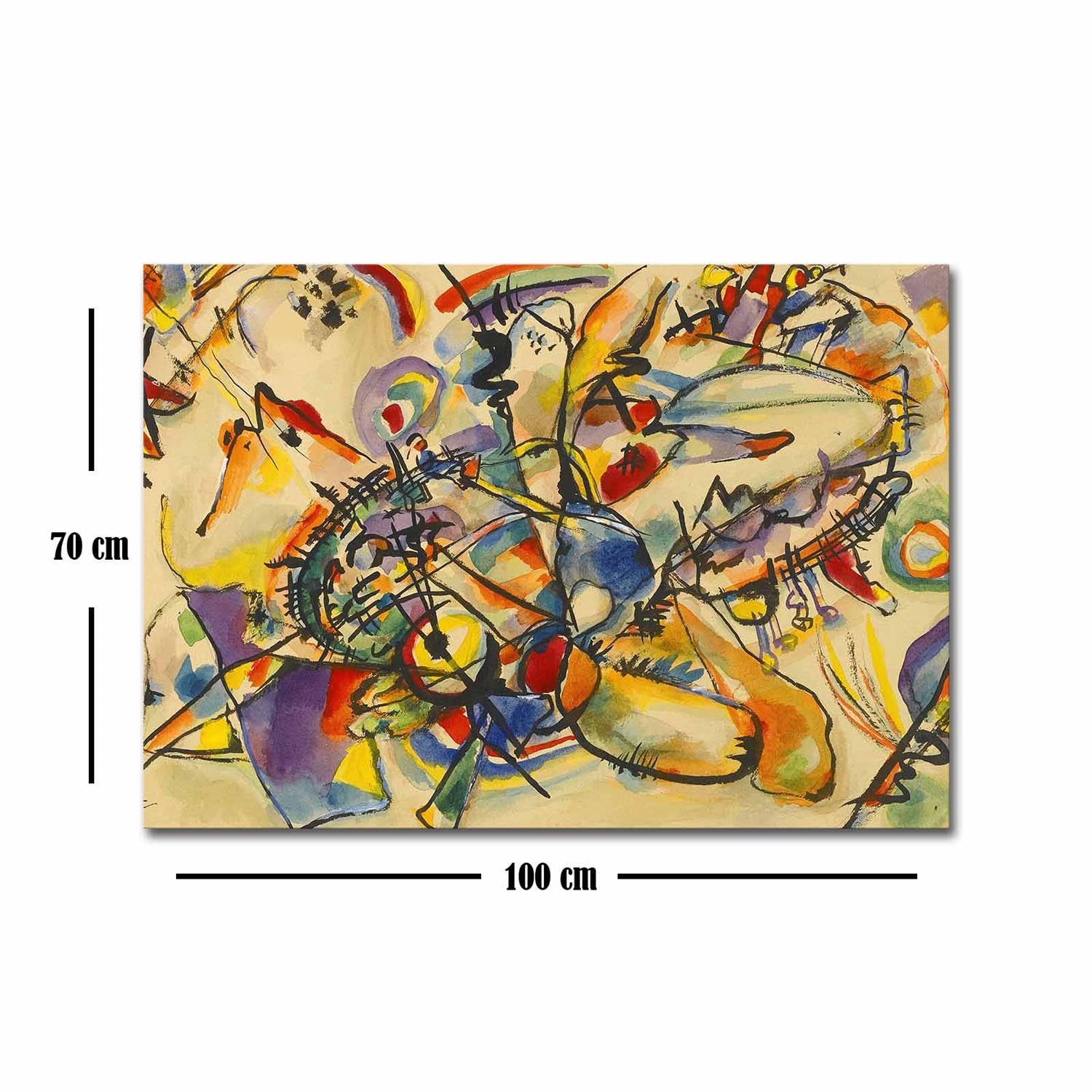70100FAMOUSART-031 in Mehrfarbig präsentiert im Onlineshop von KAQTU Design AG. Bild ist von Wallity