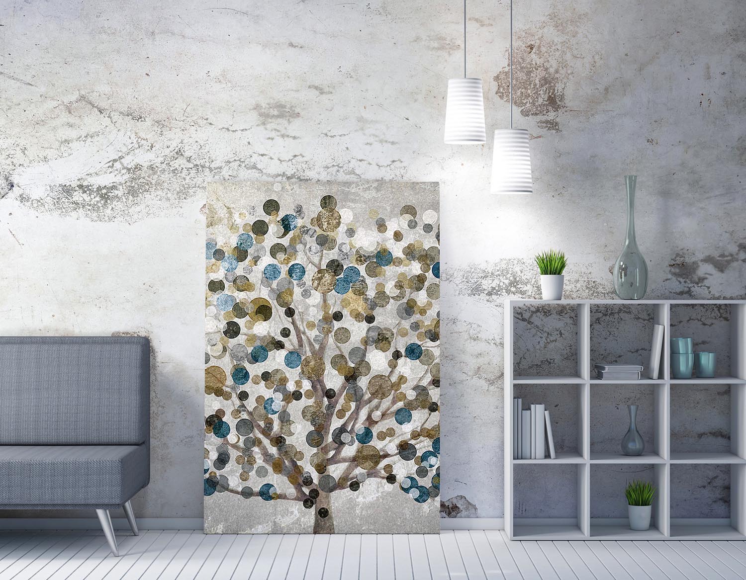 WY66(50 x 70) in Mehrfarbig präsentiert im Onlineshop von KAQTU Design AG. Bild ist von Wallity