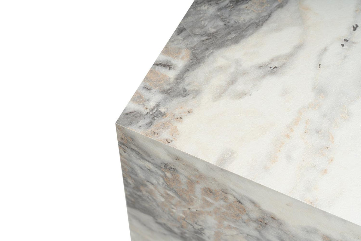 Küp Sofatisch - Freesia- Marmor in Freesia- Marmor präsentiert im Onlineshop von KAQTU Design AG. Beistelltisch ist von Nordure