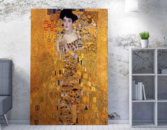 Gustav Klimt Motiv 5 Leinwandbild 70 x 100 cm