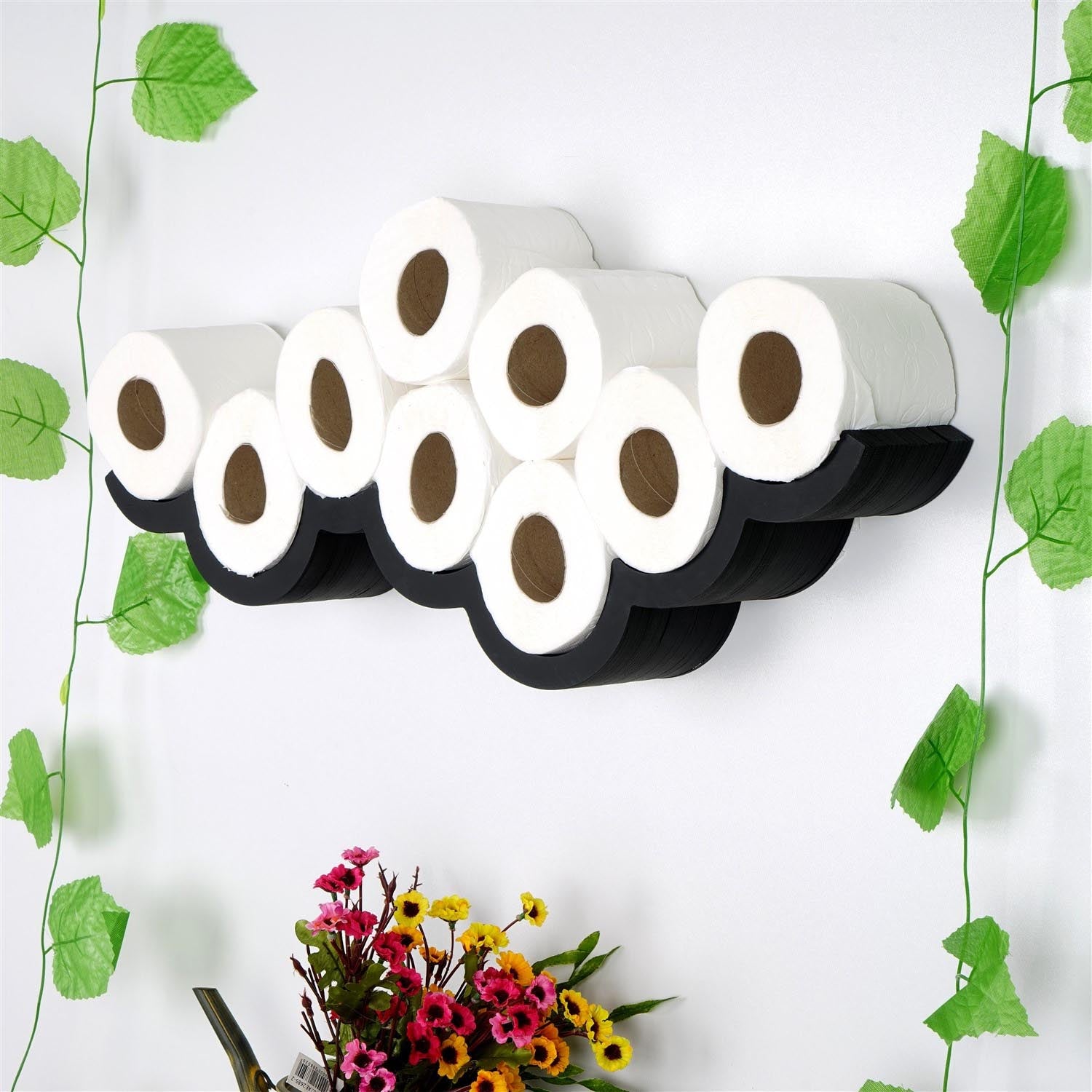 Wc018 in Schwarz präsentiert im Onlineshop von KAQTU Design AG. Toilettenartikel ist von Hanah Home