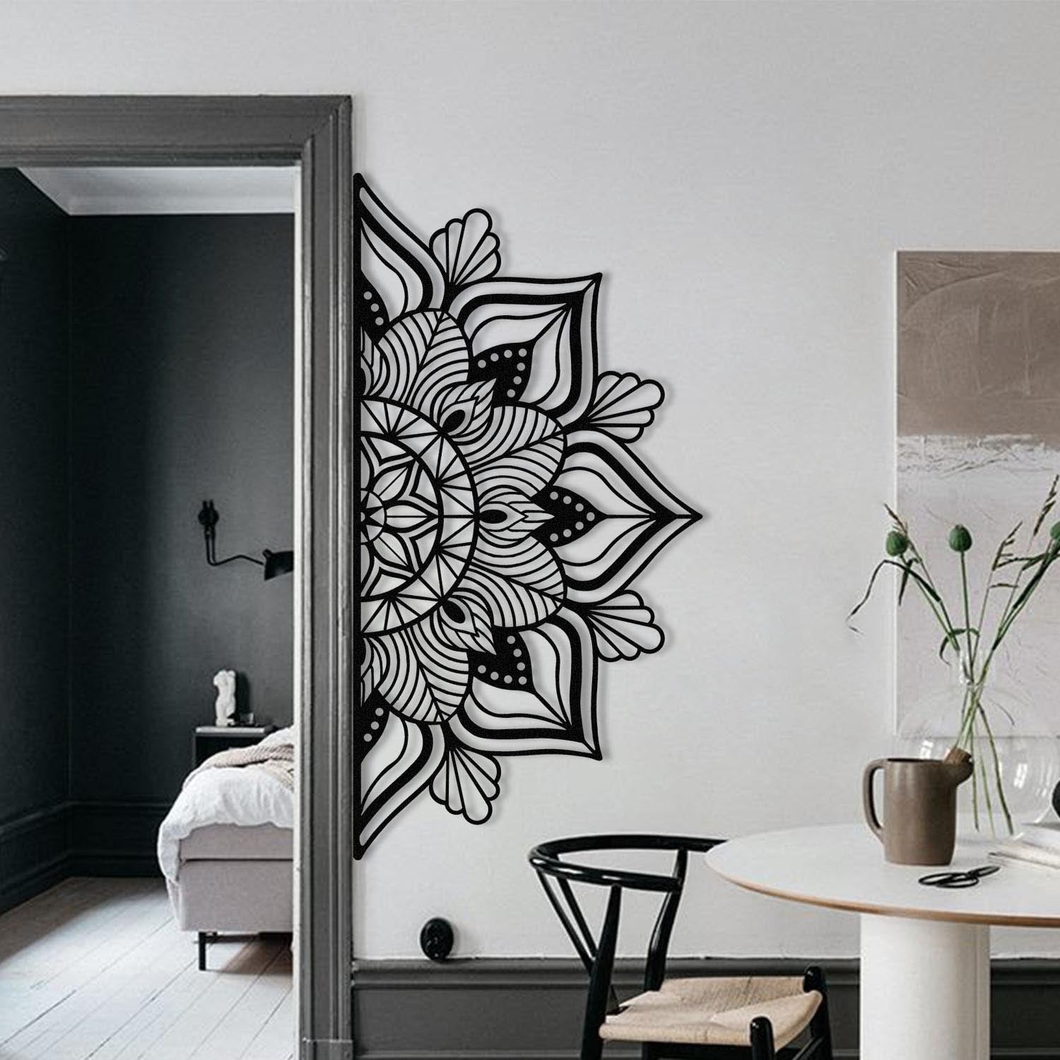 Berceste in Schwarz präsentiert im Onlineshop von KAQTU Design AG. Wanddeko ist von Wallity