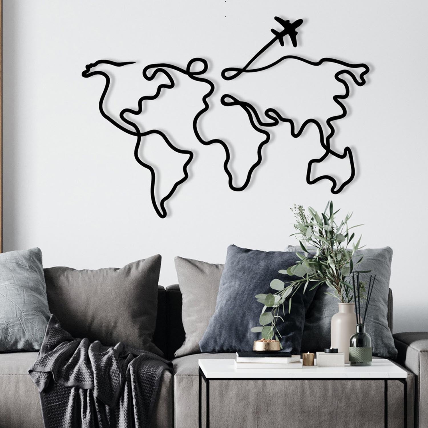 Mozzafiato in Schwarz präsentiert im Onlineshop von KAQTU Design AG. Wanddeko ist von Wallity