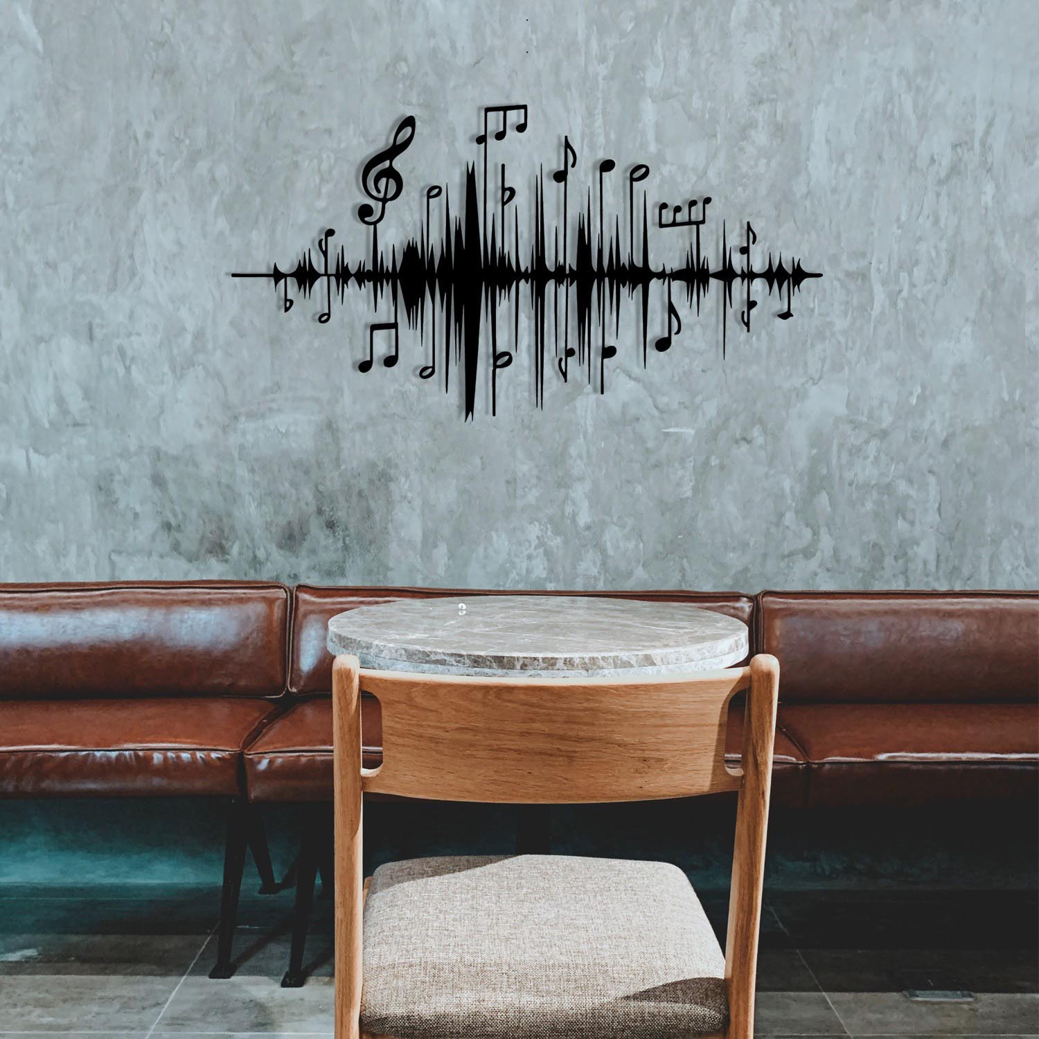 Lal in Schwarz präsentiert im Onlineshop von KAQTU Design AG. Wanddeko ist von Wallity
