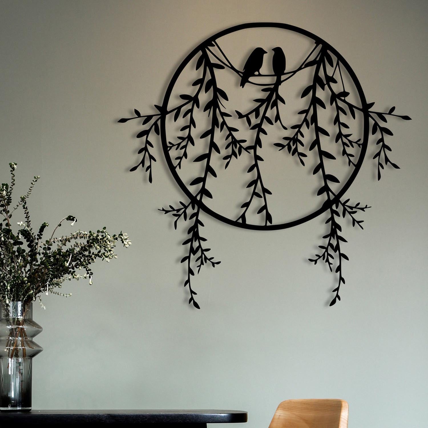 Sirayet in Schwarz präsentiert im Onlineshop von KAQTU Design AG. Wanddeko ist von Wallity