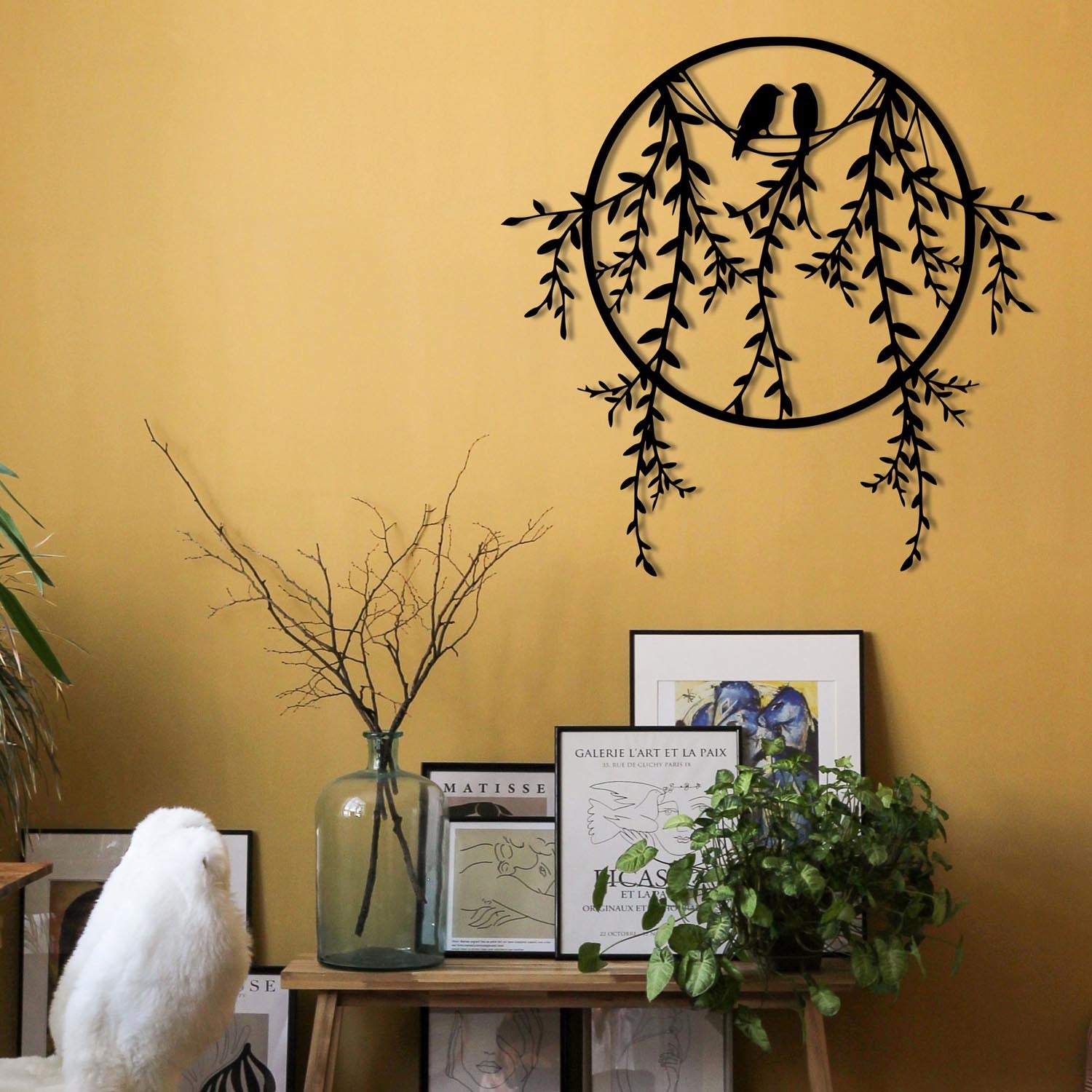 Sirayet in Schwarz präsentiert im Onlineshop von KAQTU Design AG. Wanddeko ist von Wallity