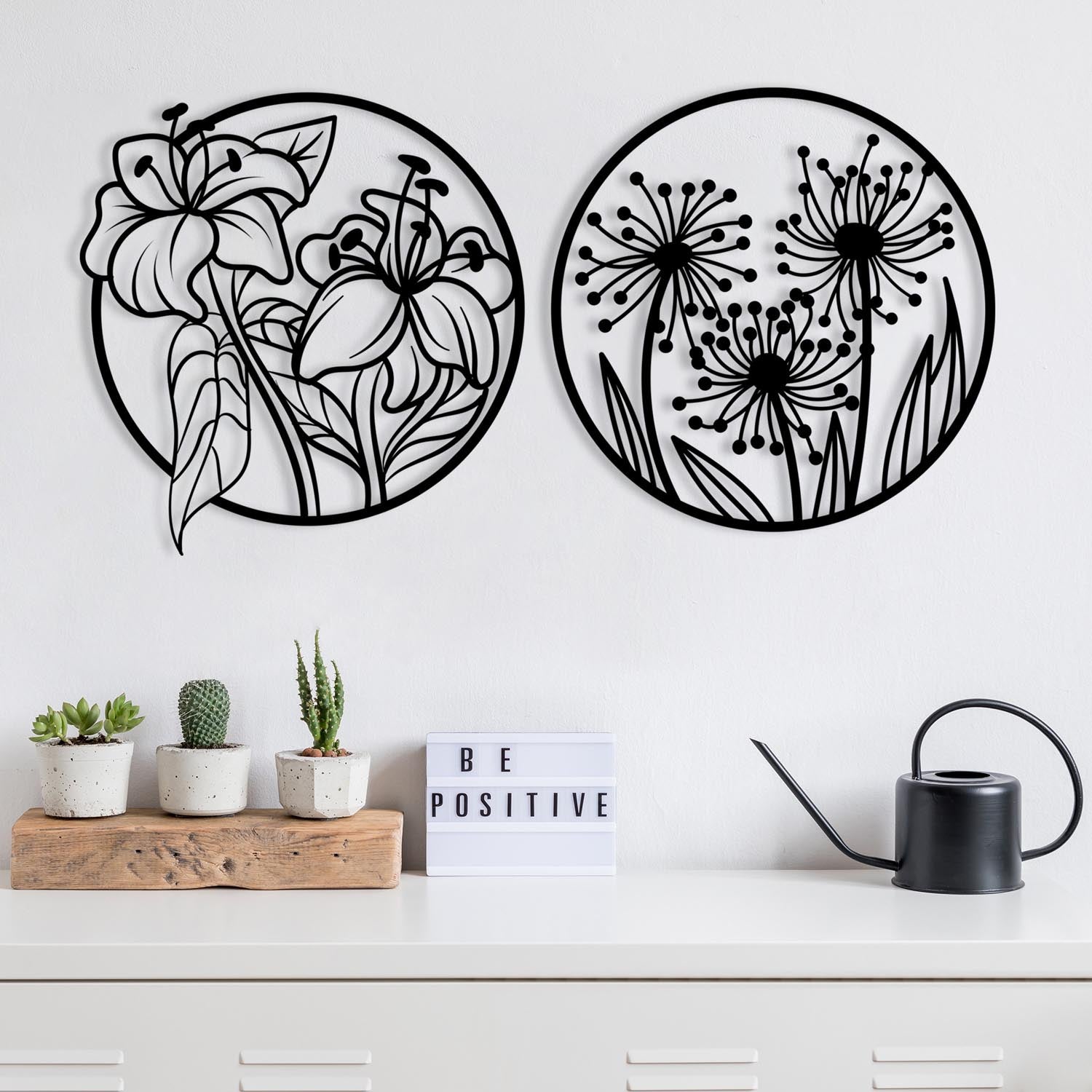 Mucbir in Schwarz präsentiert im Onlineshop von KAQTU Design AG. Wanddeko ist von Wallity