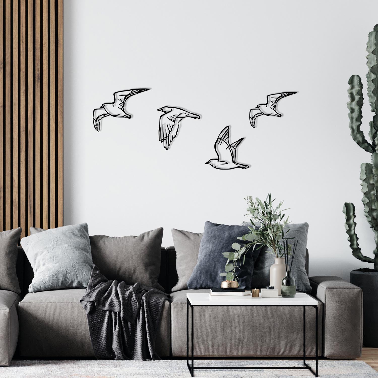Zevahir in Schwarz präsentiert im Onlineshop von KAQTU Design AG. Wanddeko ist von Wallity