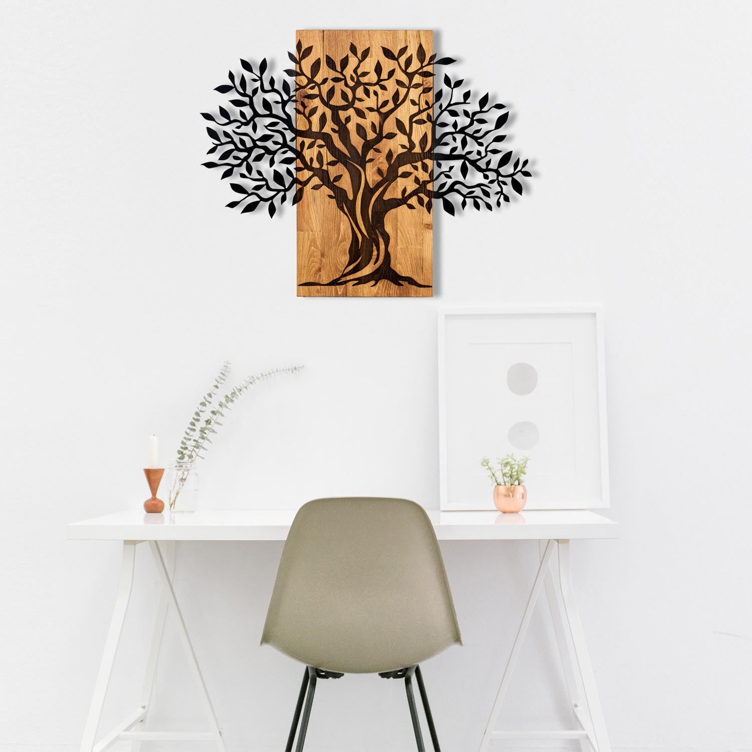 Sogut in Schwarznuss präsentiert im Onlineshop von KAQTU Design AG. Wanddeko ist von Wallity