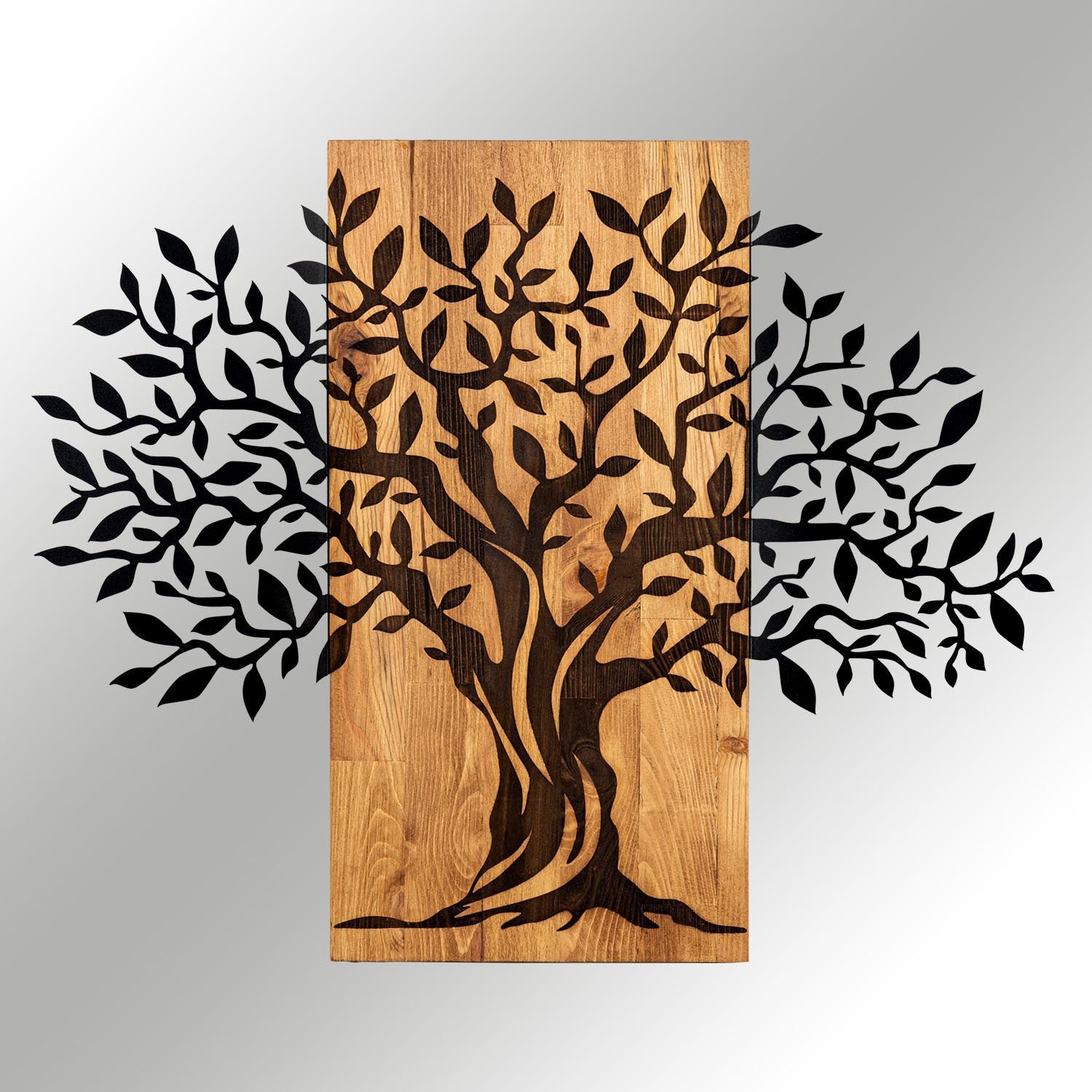 Sogut in Schwarznuss präsentiert im Onlineshop von KAQTU Design AG. Wanddeko ist von Wallity