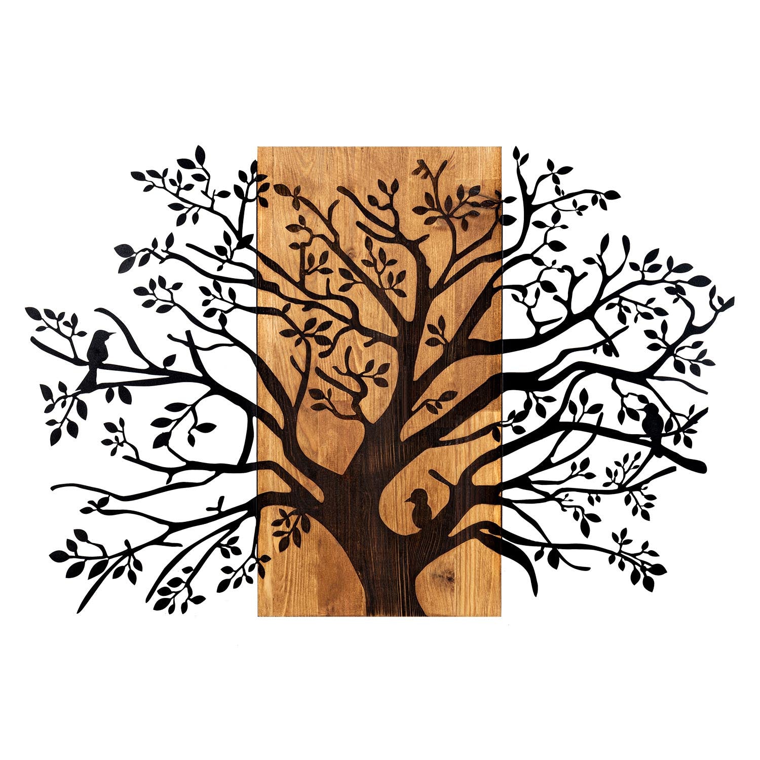Kavak in Schwarznuss präsentiert im Onlineshop von KAQTU Design AG. Wanddeko ist von Wallity