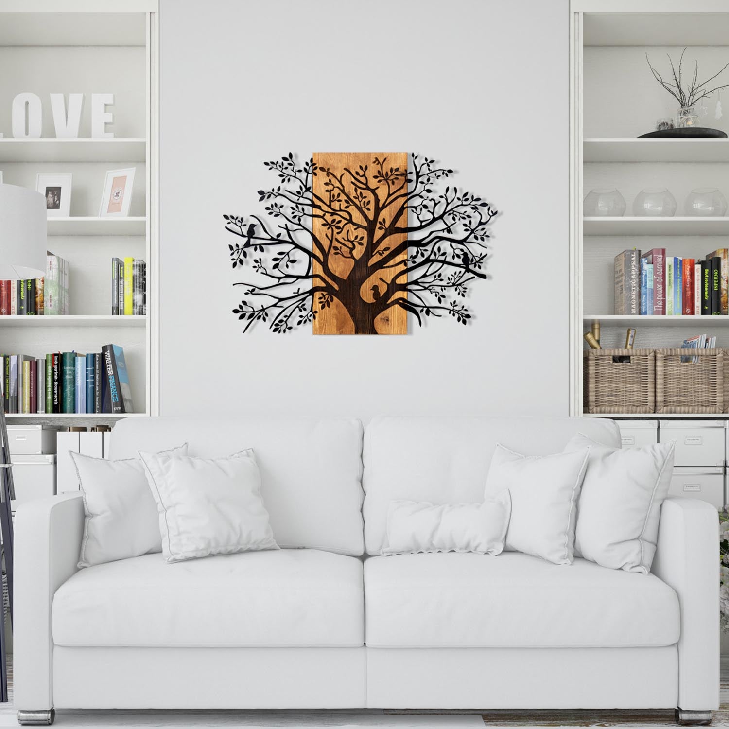Kavak in Schwarznuss präsentiert im Onlineshop von KAQTU Design AG. Wanddeko ist von Wallity